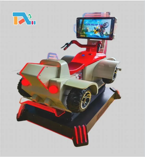 Coin Operated Kids Super Motor Bike Simulator Racing Game Machine for Children