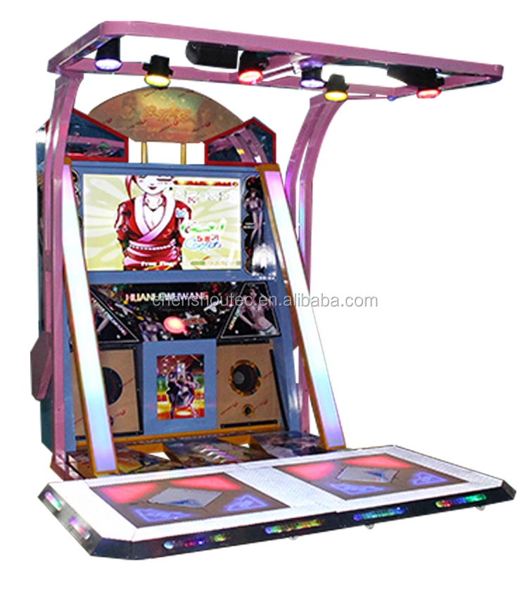 2023 55"LCD 2 Players Coin Pusher Game Machine Dancing Machine Just Dance Arcade Game Machine