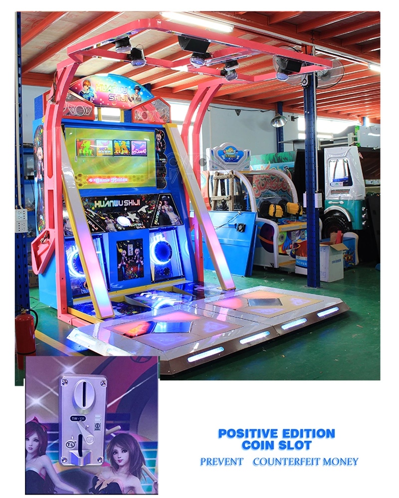 Dance Dance Revolution Double Player Competition Arcade Video Game Machine for Game Center