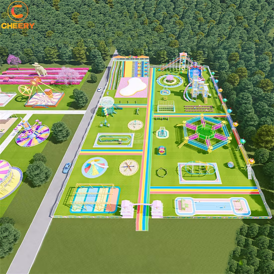 Pai do parque de diversões