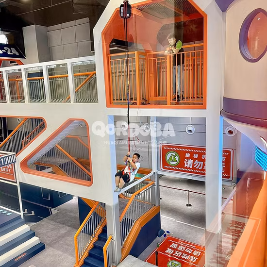 Equipamento de playground interno para parque de diversões