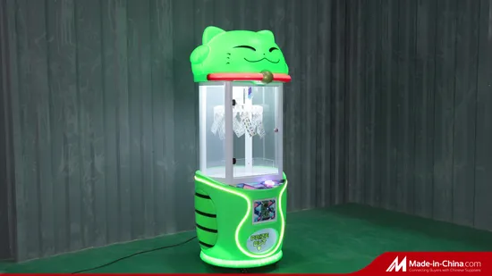 Máquina de jogo de presentes para lugares de diversão chamada Cute Cat