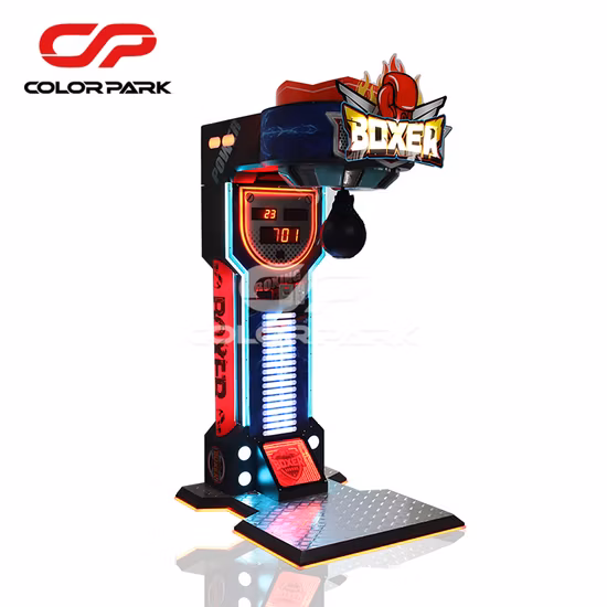 Preço baixo Esporte/interior/bilhete/zona de jogo/moeda operado/tiro/arcade/arcade/jogo aarcade/máquina de jogo de boxe