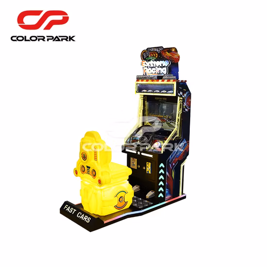 Máquinas de jogos de arcada a fichas do parque colorido Tekken Racing