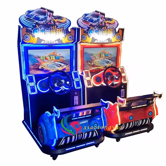 Máquina de jogos de arcade de corrida de carros simulador eletrônico para crianças