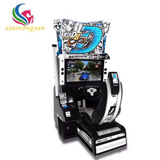 Máquina de jogo de carro de corrida arcade simulador de empurrador de moeda mais quente