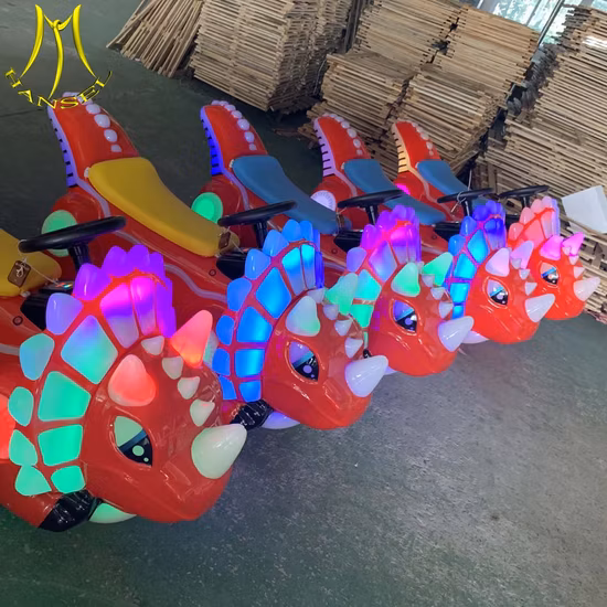 Passeio em parque de diversões em bicicletas elétricas Passeio de dinossauro infantil para vendas